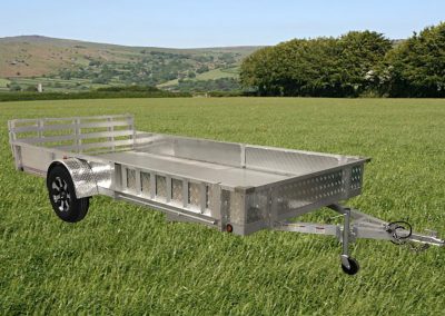 Aluminum Trailer Manufacturer Primo 7x14 Ss 2 With Grass